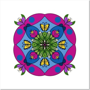 Nature Mandala Posters and Art